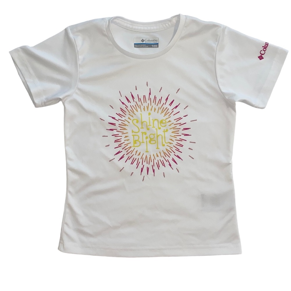 Columbia Girls’ Hiking T-Shirt Size XS 6/6X